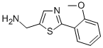 C-[2-(2-METHOXY-PHENYL)-THIAZOL-5-YL]-METHYLAMINE CAS#: 915921-26-5