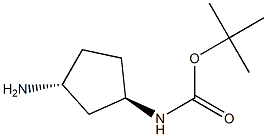 CARBAMIC ACID, N-[(1R,3R)-3-AMINOCYCLOPENTYL]-, 1,1-DIMETHYLETHYL ESTER, REL- CAS#: 947732-58-3