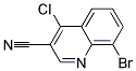 8-BROMO-4-CHLORO-QUINOLINE-3-CARBONITRILE CAS#: 936497-82-4