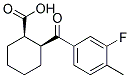 CIS-2-(3-FLUORO-4-METHYLBENZOYL)CYCLOHEXANE-1-CARBOXYLIC ACID CAS#: 933674-62-5