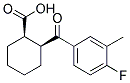 CIS-2-(4-FLUORO-3-METHYLBENZOYL)CYCLOHEXANE-1-CARBOXYLIC ACID CAS#: 933674-63-6