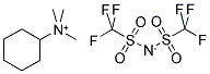 CYCLOHEXYLTRIMETHYLAMMONIUM BIS(TRIFLUOROMETHANESULFONYL)IMIDE CAS#: 952155-74-7