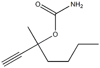 Carbamic acid, 1-butyl-1-methyl-2-propynyl ester (6CI) CAS#: 99062-80-3