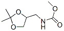 Carbamic  acid,  N-[(2,2-dimethyl-1,3-dioxolan-4-yl)methyl]-,  methyl  ester CAS#: 936332-36-4