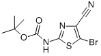 Carbamic acid, N-(5-bromo-4-cyano-2-thiazolyl)-, 1,1-dimethylethyl ester CAS#: 944804-80-2