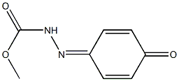Carbazic acid, 3-(4-oxo-2,5-cyclohexadien-1-ylidene)-, methyl ester (6CI) CAS#: 98488-39-2