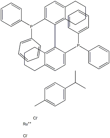 Chloro[(R)-(+)-2,2'-bis(diphenylphosphino)-5,5',6,6',7,7',8,8'-octahydro-1,1'-binaphthyl](p-cymene)ruthenium (II)chloride [RuCl(p-cymene)((R)-H8-binap)]Cl CAS#: 944451-26-7
