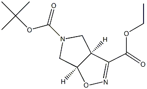 Cis-5-Tert-Butyl3-Ethyl6,6A-Dihydro-3Ah-Pyrrolo[3,4-D]Isoxazole-3,5(4H)-Dicarboxylate CAS#: 926649-63-0