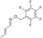 Crotonaldehyde O-2,3,4,5,6-PFBHA-oxime CAS#: 932710-52-6