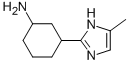 Cyclohexanamine,  3-(5-methyl-1H-imidazol-2-yl)- CAS#: 933713-38-3