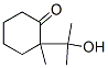 Cyclohexanone, 2-(1-hydroxy-1-methylethyl)-2-methyl- CAS#: 99646-11-4