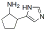 Cyclopentanamine,  2-(1H-imidazol-5-yl)- CAS#: 929102-06-7