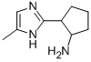 Cyclopentanamine, 2-(5-methyl-1H-imidazol-2-yl)- CAS#: 933701-04-3