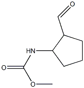 Cyclopentanecarbamic  acid,  2-formyl-,  methyl  ester  (6CI) CAS#: 98426-52-9