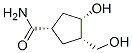 Cyclopentanecarboxamide, 3-hydroxy-4-(hydroxymethyl)-, (1alpha,3alpha,4alpha)- (9CI) CAS#: 99295-43-9