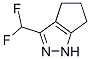 Cyclopentapyrazole, 3-(difluoromethyl)-1,4,5,6-tetrahydro- CAS#: 938022-30-1