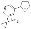 Cyclopropanamine, 1-[3-(tetrahydro-2-furanyl)phenyl]- CAS#: 935460-30-3