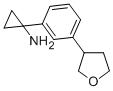 Cyclopropanamine, 1-[3-(tetrahydro-3-furanyl)phenyl]- CAS#: 935460-27-8