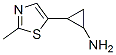 Cyclopropanamine,  2-(2-methyl-5-thiazolyl)- CAS#: 933733-59-6