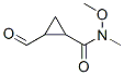 Cyclopropanecarboxamide, 2-formyl-N-methoxy-N-methyl- CAS#: 915280-91-0