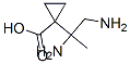 Cyclopropanecarboxylic acid, 1-(1,2-diamino-1-methylethyl)- CAS#: 915867-73-1