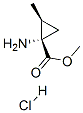 Cyclopropanecarboxylic acid, 1-amino-2-methyl-, methyl ester, hydrochloride, cis- (9CI) CAS#: 98259-91-7