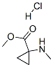 Cyclopropanecarboxylic acid, 1-(methylamino)-, methyl ester, hydrochloride (9CI) CAS#: 99324-93-3