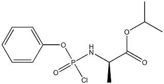 D-Alanine, N-(chlorophenoxyphosphinyl)-, 1-Methylethyl ester CAS#: 926309-10-6
