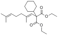 DIETHYL 2-CYCLOHEXYL-2-(2,6-DIMETHYL-1,5-HEPTADIENYL)MALONATE CAS#: 910442-05-6