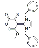 DIMETHYL 2-(1,3-DIBENZYL-1H-IMIDAZOL-2(3H)-YLIDENE)-3-THIOXOSUCCINATE CAS#: 938051-46-8