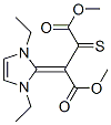 DIMETHYL 2-(1,3-DIETHYL-1H-IMIDAZOL-2(3H)-YLIDENE)-3-THIOXOSUCCINATE CAS#: 938051-42-4