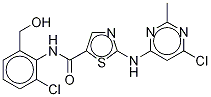 Des-6-[4-(2-hydroxyethyl)-1-piperazinyl]-6-chloro Dasatinib CAS#: 910297-71-1