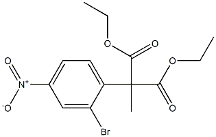 Diethyl 2-(2-bromo-4-nitrophenyl)-2-methylmalonate CAS#: 945244-26-8