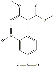 Dimethyl 2-(4-(methylsulfonyl)-2-nitrophenyl)malonate CAS#: 917562-22-2