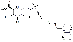 (E)-2,2-Dimethyl-7-[methyl(1-naphthalenylmethyl)amino]-5-hepten-3-ynyl  -D-Glucopyranosiduronic Acid CAS#: 99473-12-8