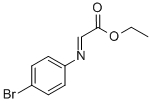 (E)-Ethyl 2-(4-bromophenylimino)acetate CAS#: 915712-34-4