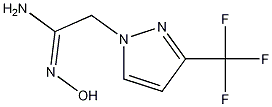 (E)-N'-Hydroxy-2-(3-(trifluoromethyl)-1H-pyrazol-1-yl)acetimidamide CAS#: 925252-82-0