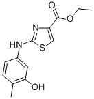 ETHYL 2-(3-HYDROXY-4-METHYLPHENYLAMINO)THIAZOLE-4-CARBOXYLATE CAS#: 933045-66-0