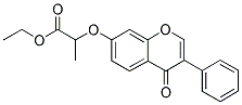 ETHYL 2-[(4-OXO-3-PHENYL-4H-CHROMEN-7-YL)OXY]PROPIONATE CAS#: 99007-84-8
