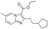 ETHYL 2-CYCLOPENTYLETHYL 5-METHYL-1H-IMIDAZO[1,2-A]PYRIDINE-3-CARBOXYLATE CAS#: 914219-75-3