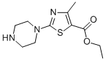 ETHYL 2-PIPERAZINE-4-METHYL THIAZOLE-5-CARBOXYLATE CAS#: 905807-72-9