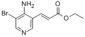 ETHYL 3-(4-AMINO-5-BROMOPYRIDIN-3-YL)ACRYLATE CAS#: 912760-87-3