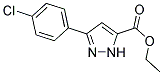 ETHYL 3-(4-CHLOROPHENYL)-1H-PYRAZOLE-5-CARBOXYLATE CAS#: 938182-43-5