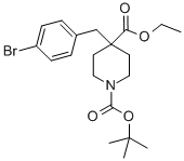 ETHYL N-BOC-4-(4-BROMOBENZYL)PIPERIDINE-4-CARBOXYLATE CAS#: 912617-73-3