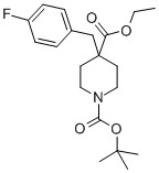 ETHYL N-BOC-4-(4-FLUOROBENZYL)PIPERIDINE-4-CARBOXYLATE CAS#: 917755-77-2