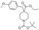 ETHYL N-BOC-4-(4-METHOXYBENZYL)PIPERIDINE-4-CARBOXYLATE CAS#: 932710-58-2