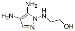 Ethanol,  2-[(4,5-diamino-1H-pyrazol-1-yl)amino]- CAS#: 927417-58-1