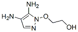 Ethanol,  2-[(4,5-diamino-1H-pyrazol-1-yl)oxy]- CAS#: 927417-22-9