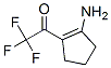 Ethanone,  1-(2-amino-1-cyclopenten-1-yl)-2,2,2-trifluoro- CAS#: 912335-17-2