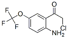Ethanone,  1-[2-amino-5-(trifluoromethoxy)phenyl]-2-chloro- CAS#: 934829-56-8